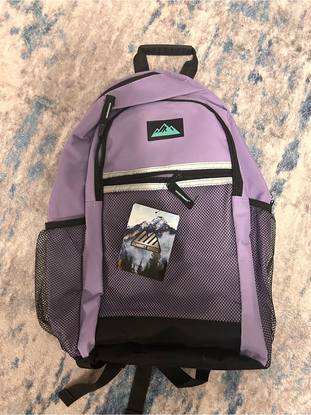 Summit Ridge Purple Backpack New With Tags